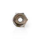 Nedis CSVC41906ME F-connector Mannelijk Voor 5,0mm-coaxkabels 25 Stuks Metaal