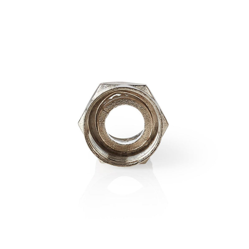 Nedis CSVC41908ME F-connector Mannelijk Voor 7,5mm-coaxkabels 25 Stuks Metaal