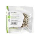 Nedis CSVC41908ME F-connector Mannelijk Voor 7,5mm-coaxkabels 25 Stuks Metaal