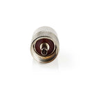 Nedis CSVC43904ME Pl259-connector Mannelijk Voor Rg6 Coaxkabels 25 Stuks Metaal