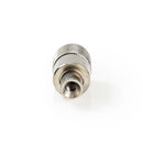 Nedis CSVC43904ME Pl259-connector Mannelijk Voor Rg6 Coaxkabels 25 Stuks Metaal