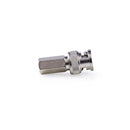 Nedis CVVC01910ME Bnc-connector Mannelijk Voor 6,8mm-coaxkabels 25 Stuks Metaal