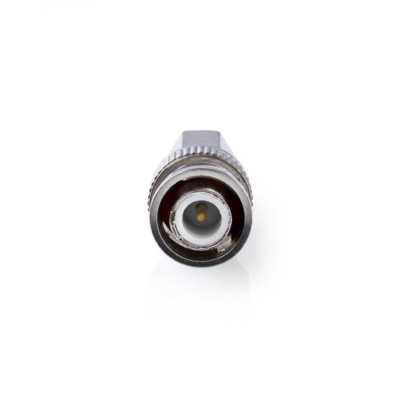 Nedis CVVC01910ME Bnc-connector Mannelijk Voor 6,8mm-coaxkabels 25 Stuks Metaal