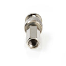 Nedis CVVC01902ME Bnc-connector Mannelijk Voor 5,0mm-coaxkabels 25 Stuks Metaal