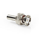 Nedis CVVC01905ME Bnc-connector Mannelijk Voor 6,0mm-coaxkabels 25 Stuks Metaal