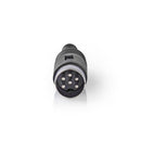 Nedis CVVC01915ME Bnc-chassisbevestiging Bnc Female Rond 25 Stuks Metaal