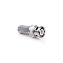 Nedis CVVC01916ME Bnc-connector Mannelijk Voor 7,0mm-coaxkabels 25 Stuks Metaal