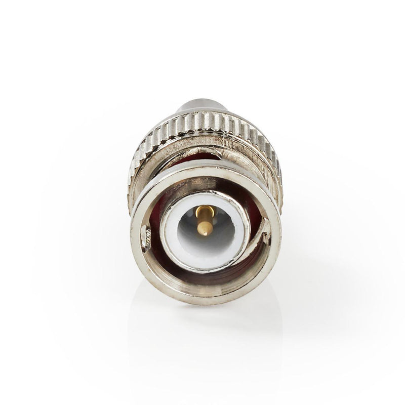 Nedis CVVC01900ME Bnc-connector Mannelijk Voor Rg174 Coaxkabels 25 Stuks Metaal