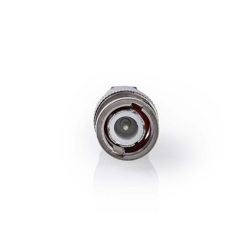 Nedis CVVC01903ME Bnc-connector Mannelijk Voor 5,0mm-coaxkabels 25 Stuks Metaal