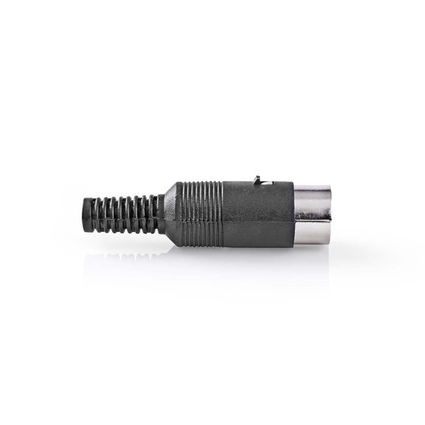 Nedis CAVC20900BK Din-connector 5-pins Male 25 Stuks Zwart