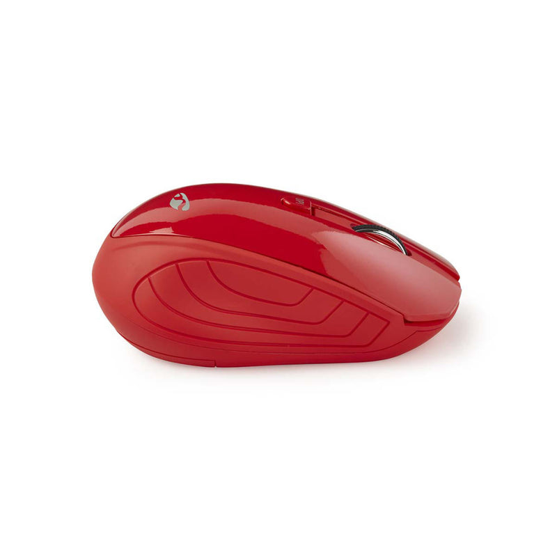 Nedis MSWS400RD Draadloze Muis 1000 Dpi 3-knops Rood