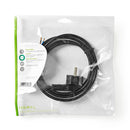 Nedis PCPE18BK Stroomkabel Schuko Plug - Open Kabeleinde 1,80 M Zwart