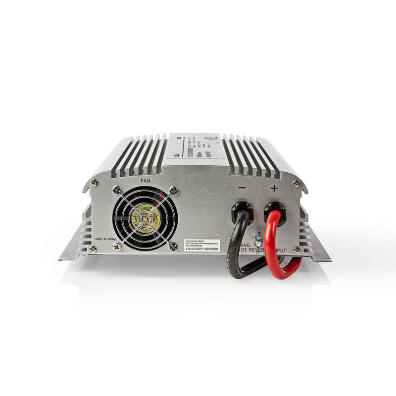 Nedis PIMS170012 Stroomomvormer Gemodificeerde Sinusgolf 12 V Dc - 230 V Ac 1700 W 2x Schuko-uitgan