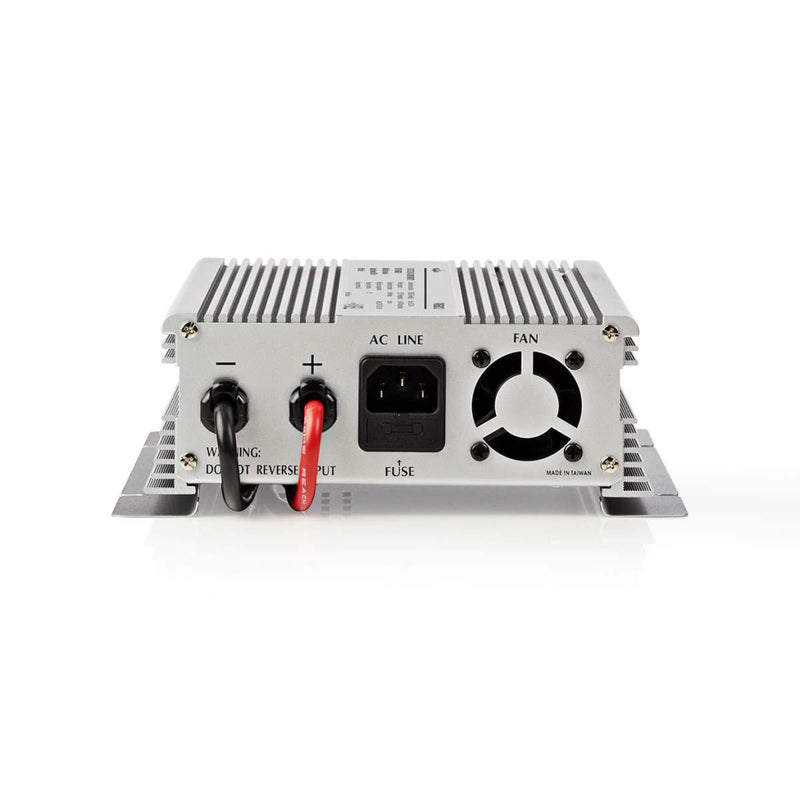 Nedis PIMS600C12 Stroomomvormer Gemodificeerde Sinusgolf 12 V Dc - 230 V Ac 600 W 1x Schuko-uitgang