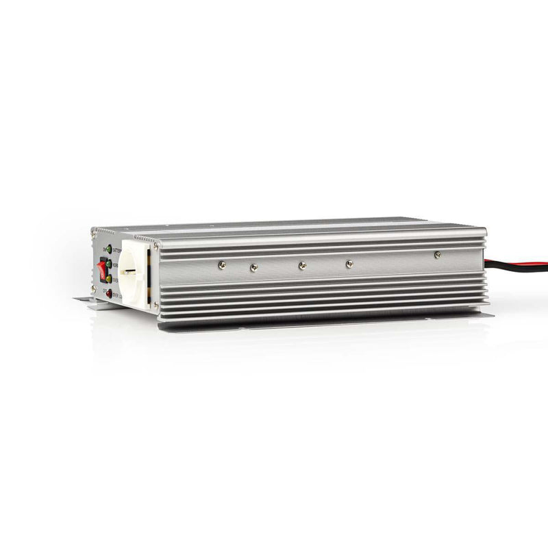 Nedis PIMS600C12 Stroomomvormer Gemodificeerde Sinusgolf 12 V Dc - 230 V Ac 600 W 1x Schuko-uitgang
