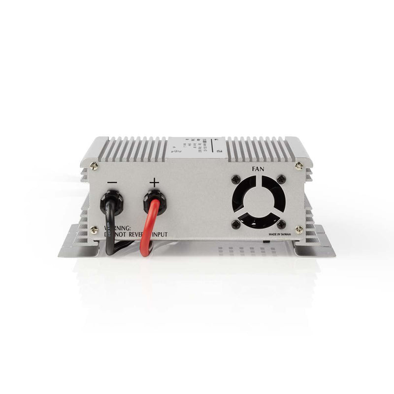Nedis PIMS600W24 Stroomomvormer Gemodificeerde Sinusgolf 24 V Dc - 230 V Ac 600 W 1x Schuko-uitgang
