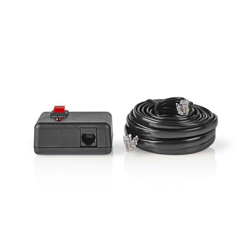 Nedis PIPSRC05BK Stroomomvormer Afstandsbediening Voor Zuivere Golf Omvormers Kabel 5,00 M