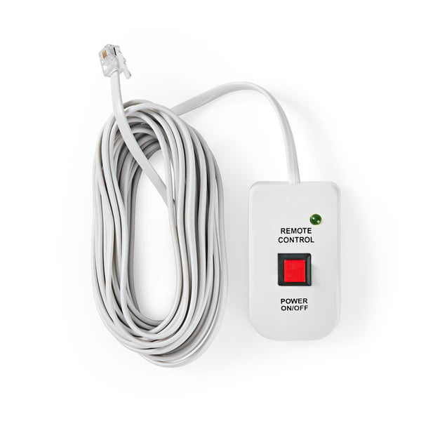 Nedis PIMSRC05WT Stroomomvormer Afstandsbediening Voor Gemodificeerde Sinusomvormers Kabel 5,00 M