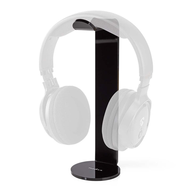 Nedis HPST100BK Standaard Voor Koptelefoon Abs 87 X 244 Mm Zwart
