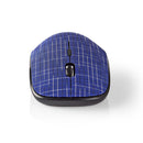 Nedis MSWS500BU Draadloze Muis 1600 Dpi 3-knops Blauw
