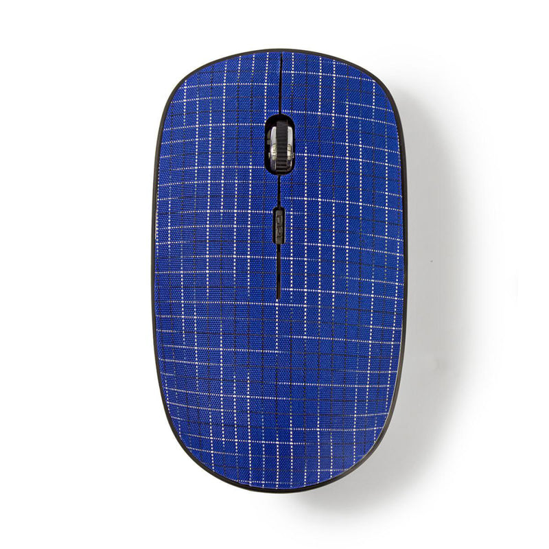 Nedis MSWS500BU Draadloze Muis 1600 Dpi 3-knops Blauw