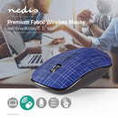 Nedis MSWS500BU Draadloze Muis 1600 Dpi 3-knops Blauw