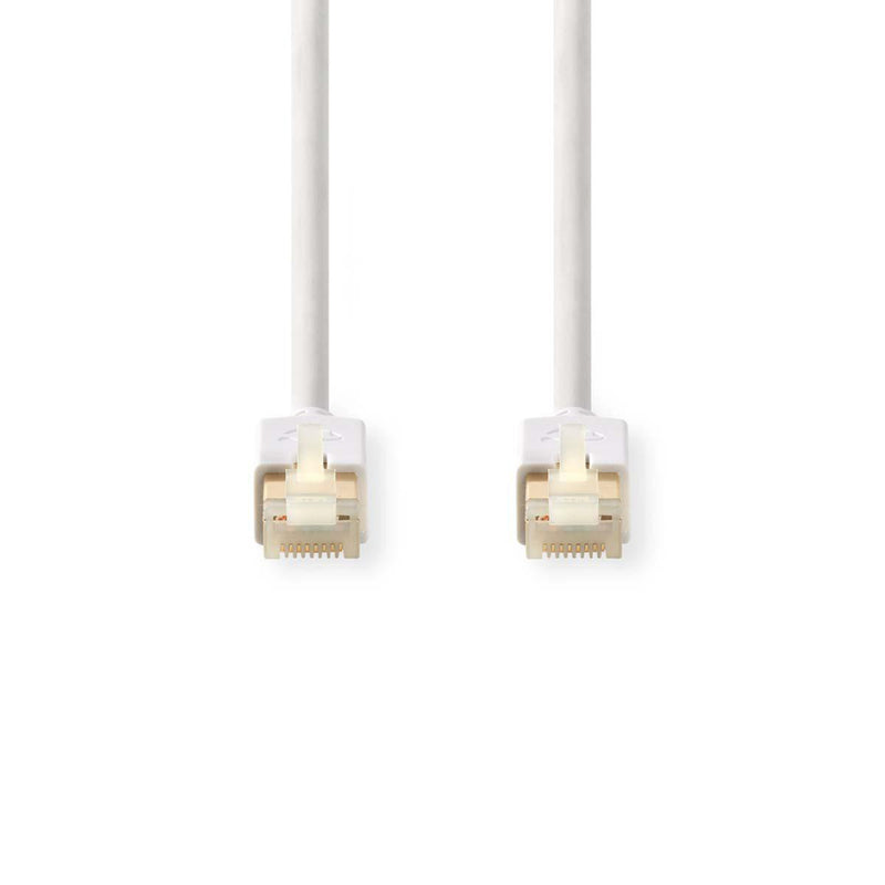 Nedis CCBW85221WT025 Netwerkkabel Cat6 S/ftp Rj45 (8p8c) Male - Rj45 (8p8c) Male 0,25 M Wit