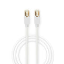 Nedis CCBW85221WT50 Netwerkkabel Cat6 S/ftp Rj45 (8p8c) Male - Rj45 (8p8c) Male 5,0 M Wit