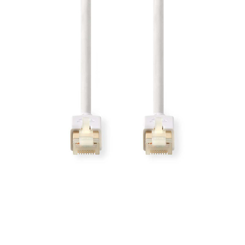 Nedis CCBW85210WT100 Cat 6 F/utp-netwerkkabel Rj45 (8p8c) Male - Rj45 (8p8c) Male 10,0 M Wit