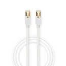 Nedis CCBW85210WT50 Cat 6 F/utp-netwerkkabel Rj45 (8p8c) Male - Rj45 (8p8c) Male 5,0 M Wit