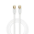 Nedis CCBW85221WT300 Cat6-kabel Rj45 Male Rj45 Male S/ftp 30.0 M Rond Lszh / Pvc Wit Window Box