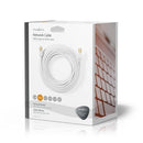 Nedis CCBW85221WT300 Cat6-kabel Rj45 Male Rj45 Male S/ftp 30.0 M Rond Lszh / Pvc Wit Window Box