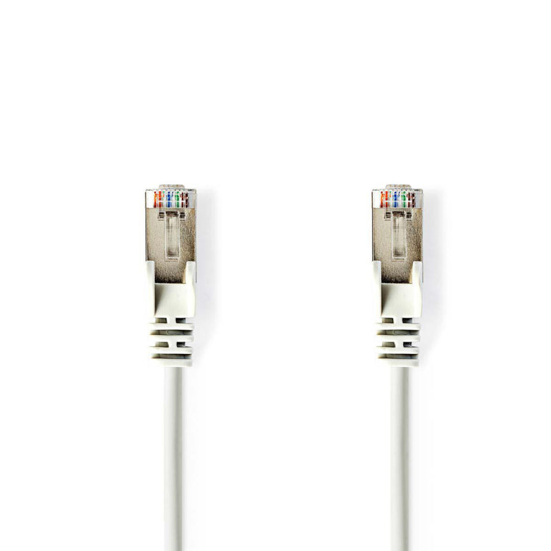 Nedis CCGP85227WT50 Netwerkkabel Cat6 S/ftp Rj45 (8p8c) Male - Rj45 (8p8c) Male 5,0 M Wit