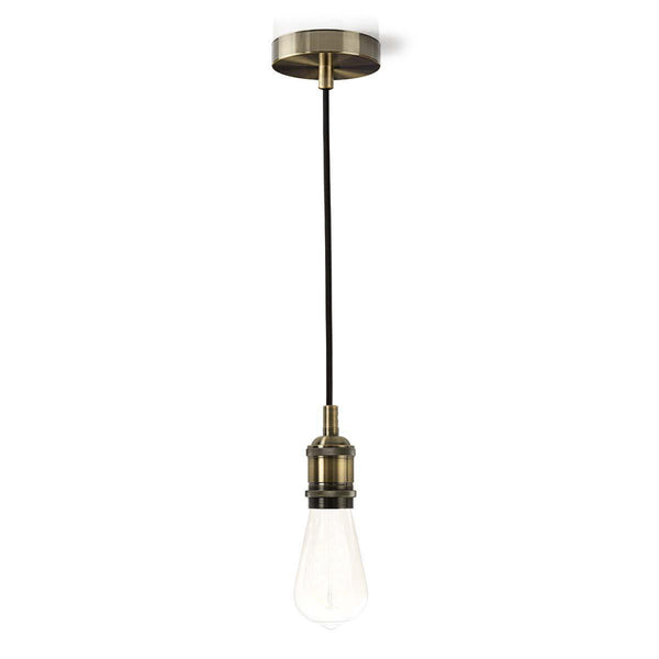 Nedis LPHLE27BS Pendellamp E27 Messing 1,50 M