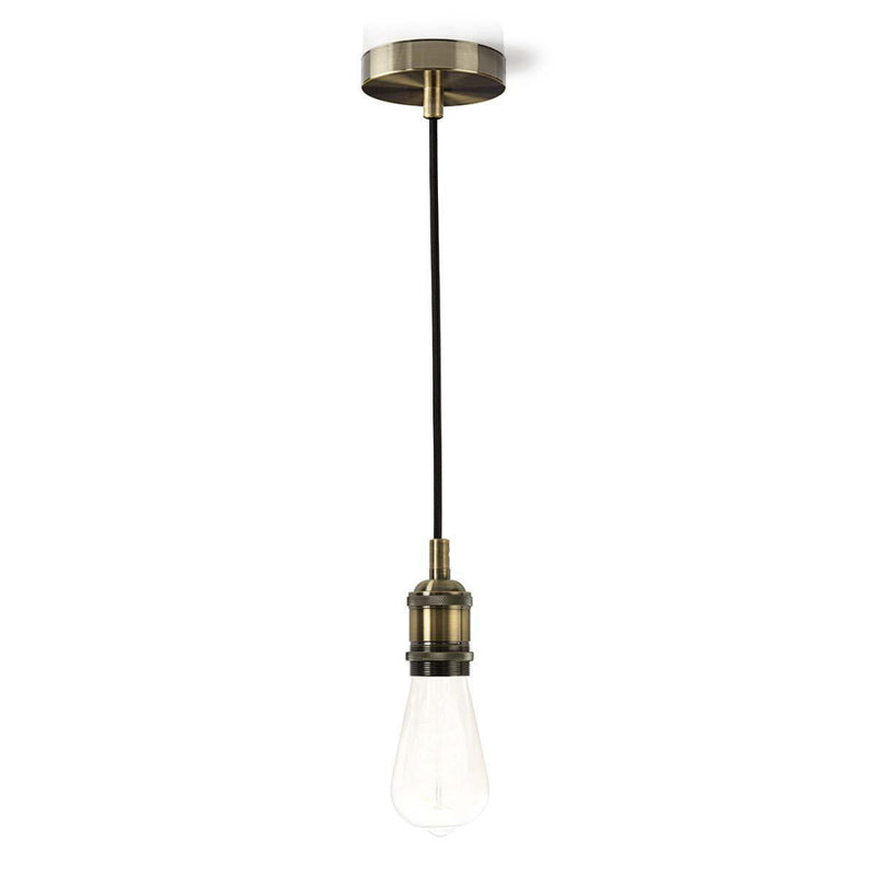 Nedis LPHLE27BS Pendellamp E27 Messing 1,50 M