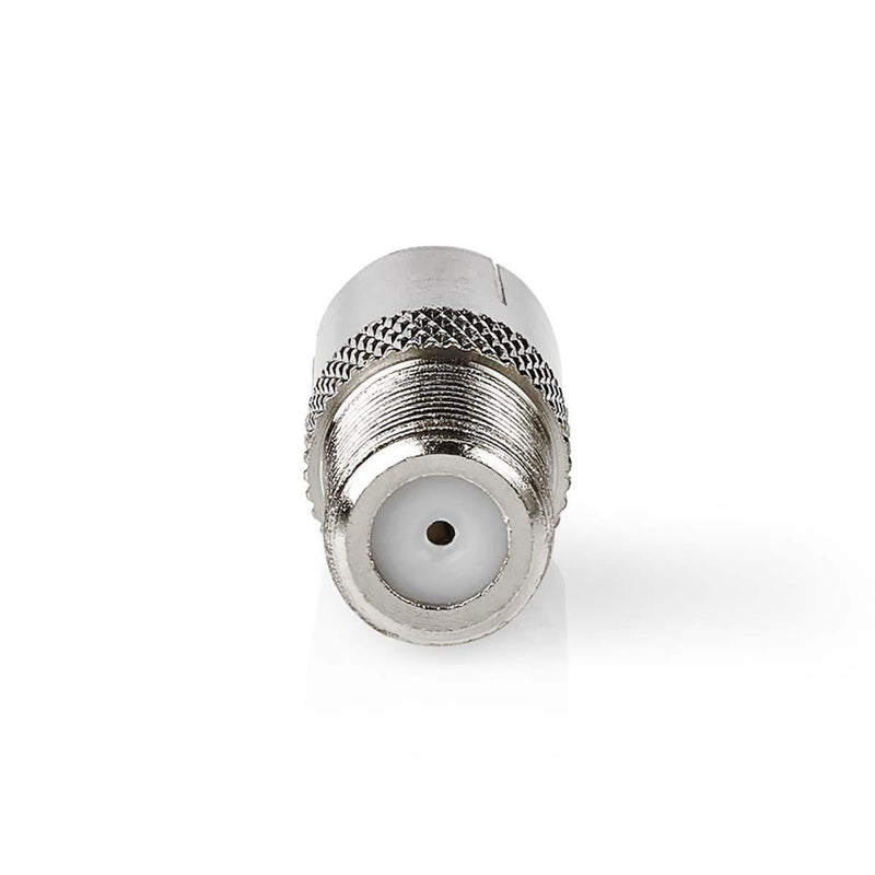Nedis CSGP41959ME Satelliet- En Antenne-adapter F Female - Iec (coax) Female 10 Stuks Metaal