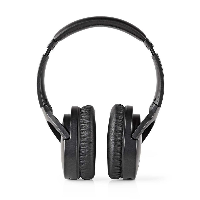 Nedis HPBT2260BK Draadloze Hoofdtelefoon Bluetooth® Over-ear Actieve Ruisonderdrukking (anc) Zwart