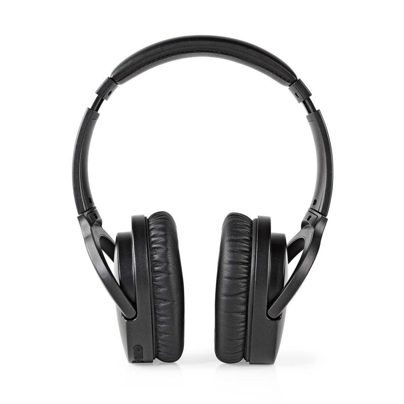 Nedis HPBT2260BK Draadloze Hoofdtelefoon Bluetooth® Over-ear Actieve Ruisonderdrukking (anc) Zwart