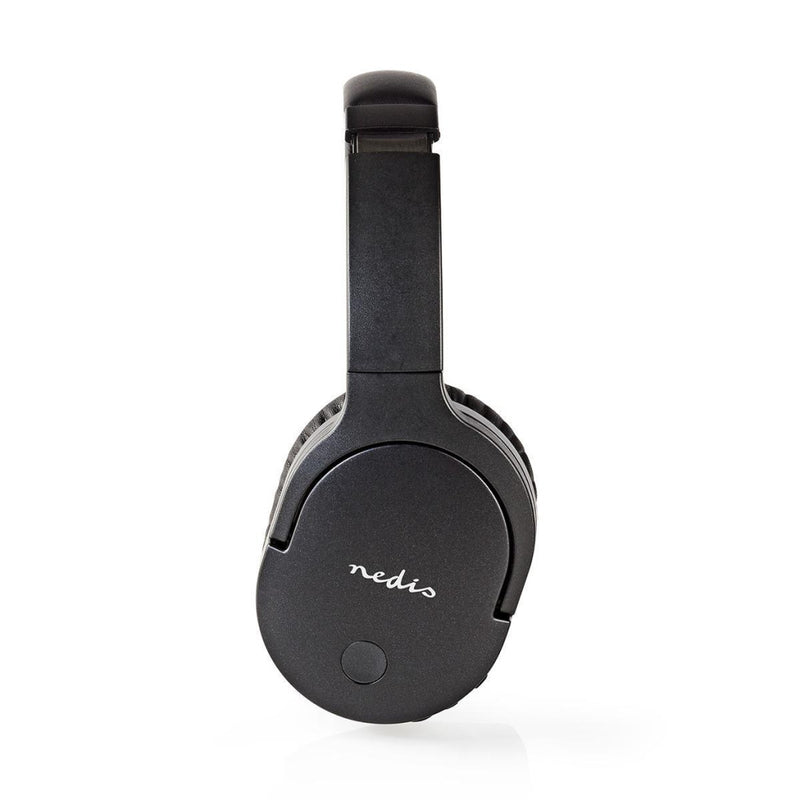 Nedis HPBT2260BK Draadloze Hoofdtelefoon Bluetooth® Over-ear Actieve Ruisonderdrukking (anc) Zwart
