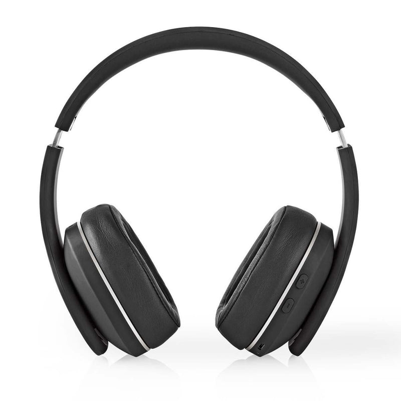 Nedis HPBT3260BK Draadloze Hoofdtelefoon Bluetooth® Over-ear Actieve Ruisonderdrukking (anc) Zwart