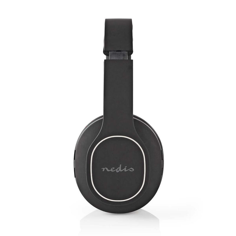 Nedis HPBT3260BK Draadloze Hoofdtelefoon Bluetooth® Over-ear Actieve Ruisonderdrukking (anc) Zwart