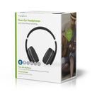 Nedis HPBT3260BK Draadloze Hoofdtelefoon Bluetooth® Over-ear Actieve Ruisonderdrukking (anc) Zwart