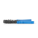 Nedis CCGP89510BU Krimptang Voor Rj45 - Rj11 - Rj10 Blauw