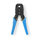 Nedis CCGP89510BU Krimptang Voor Rj45 - Rj11 - Rj10 Blauw