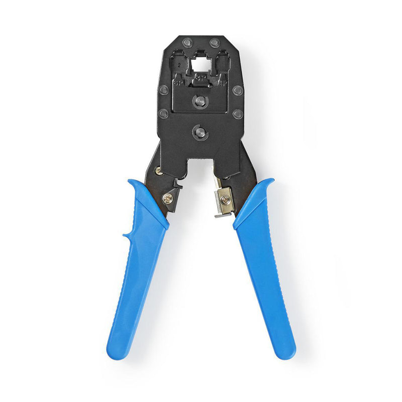 Nedis CCGP89510BU Krimptang Voor Rj45 - Rj11 - Rj10 Blauw