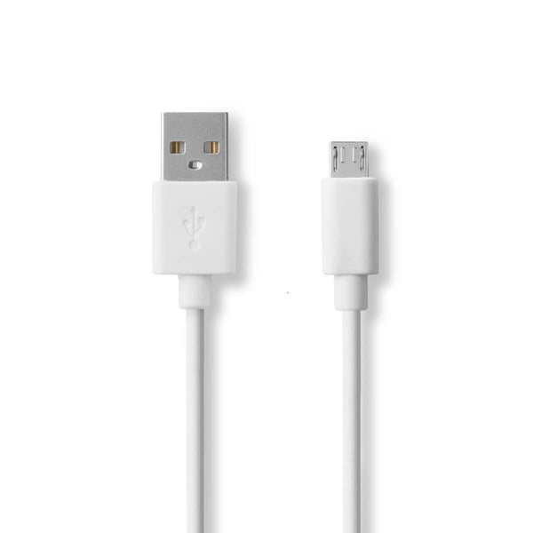 Nedis CCGW60500WT10 Usb 2.0-kabel A Male - Micro-b Male 1,0 M Wit