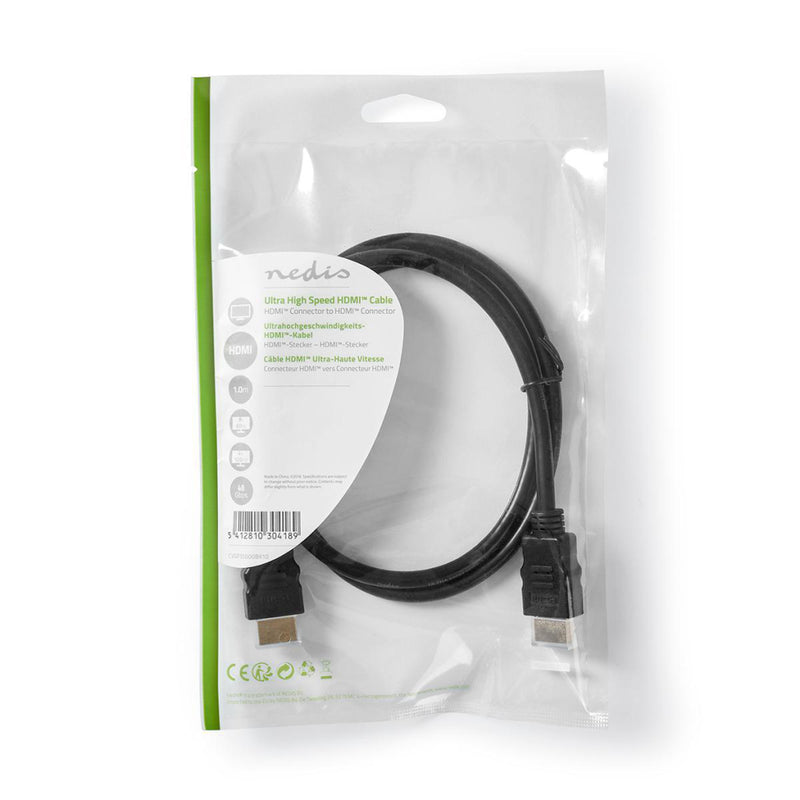 Nedis CVGP35000BK10 Ultra High Speed Hdmi&trade;-kabel Hdmi&trade;-connector - Hdmi&trade;-connecto