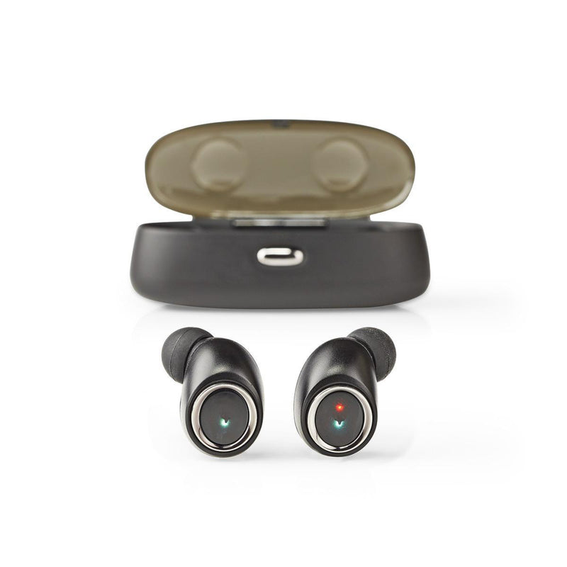 Nedis HPBT5051BK Draadloze Koptelefoon Bluetooth® In-ear True Wireless Stereo (tws) Voice Control