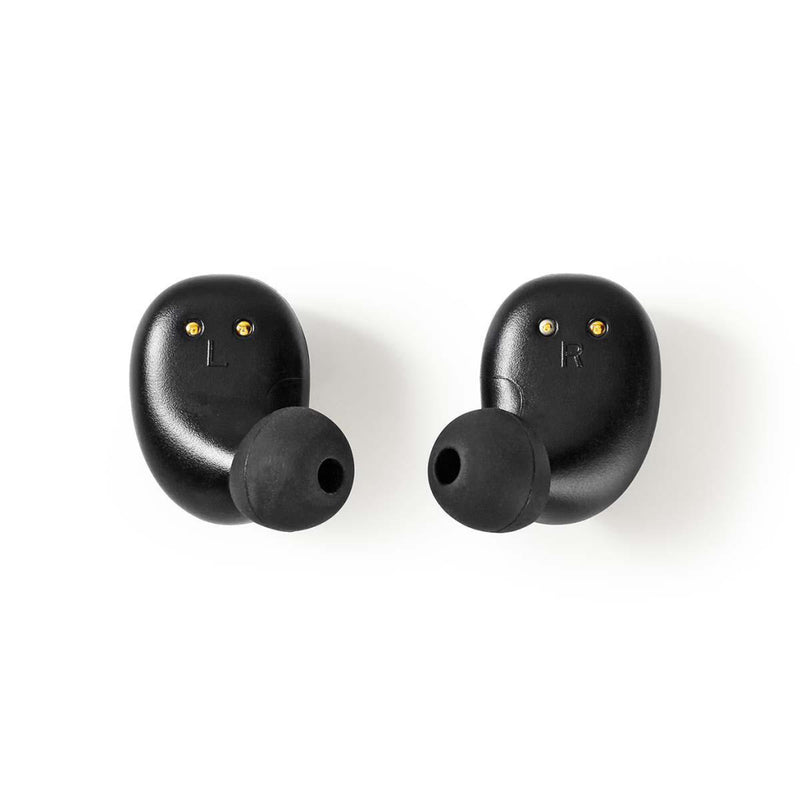Nedis HPBT5051BK Draadloze Koptelefoon Bluetooth® In-ear True Wireless Stereo (tws) Voice Control