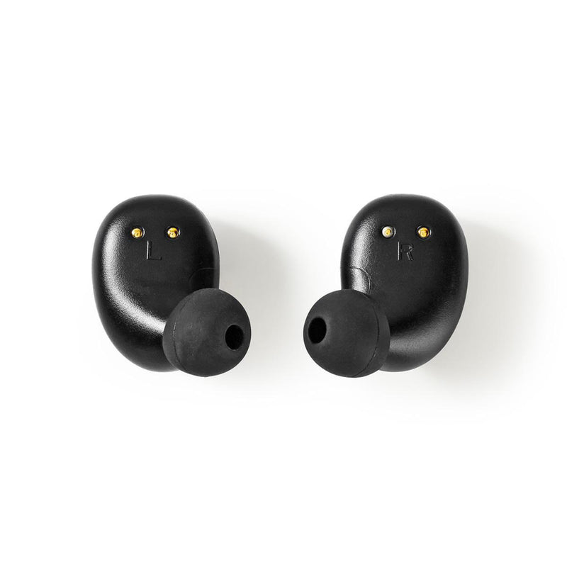 Nedis HPBT5051BK Draadloze Koptelefoon Bluetooth® In-ear True Wireless Stereo (tws) Voice Control